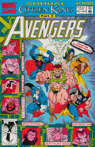 The Avengers Annual #21 [Direct]-Very Fine (7.5 – 9)