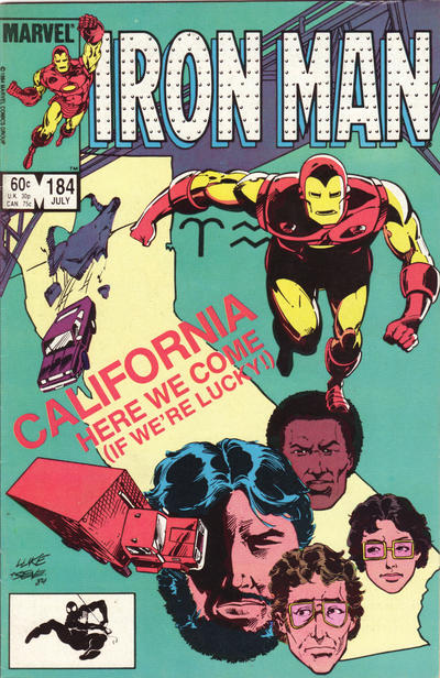 Iron Man #184 [Direct]-Very Fine (7.5 – 9)
