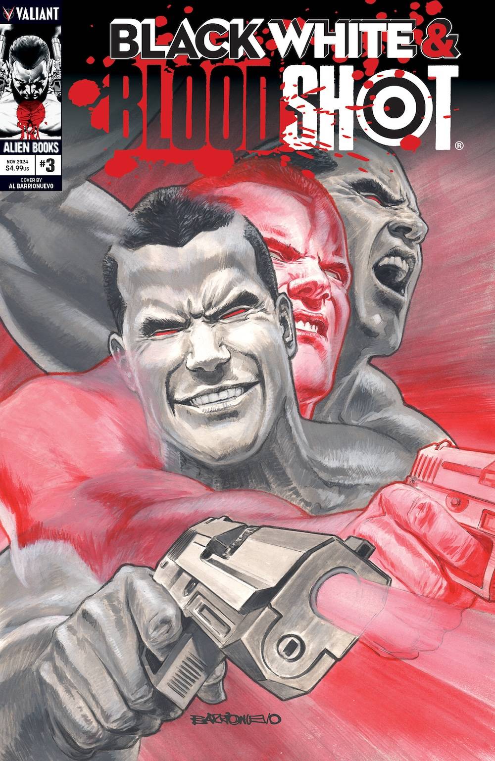 Black White & Bloodshot #3 Cover C Barrionuevo (Mature) (Of 4)