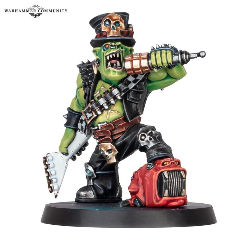 Orks: Ork Goff Rocker (Xmas Promo)