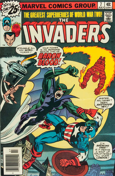 Invaders #7 [25¢]-Fine (5.5 – 7)