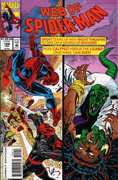 Web of Spider-Man #109 [Direct Edition]-Very Fine (7.5 – 9)