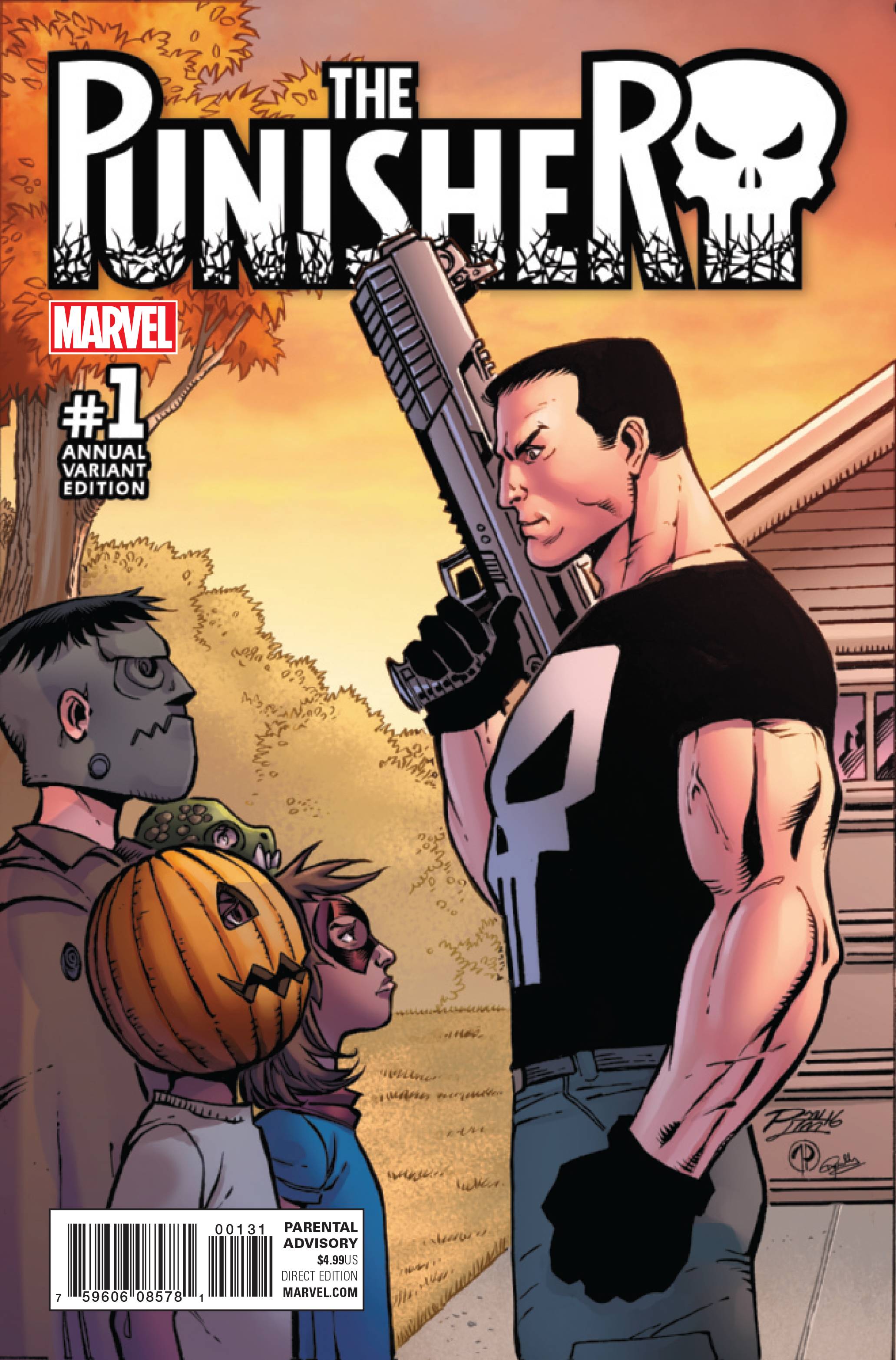 Punisher Annual #1 (2016) B Variant