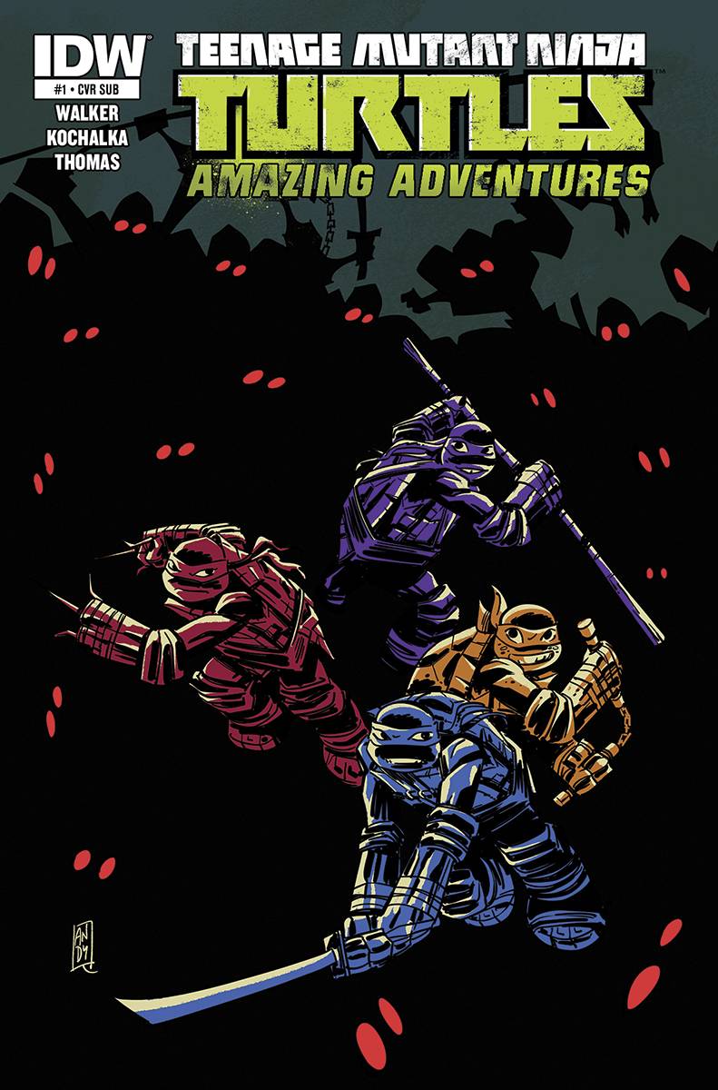 Teenage Mutant Ninja Turtles Amazing Adventures #1 Subscription Variant