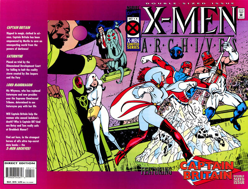 X-Men Archives Featuring Captain Britain #4