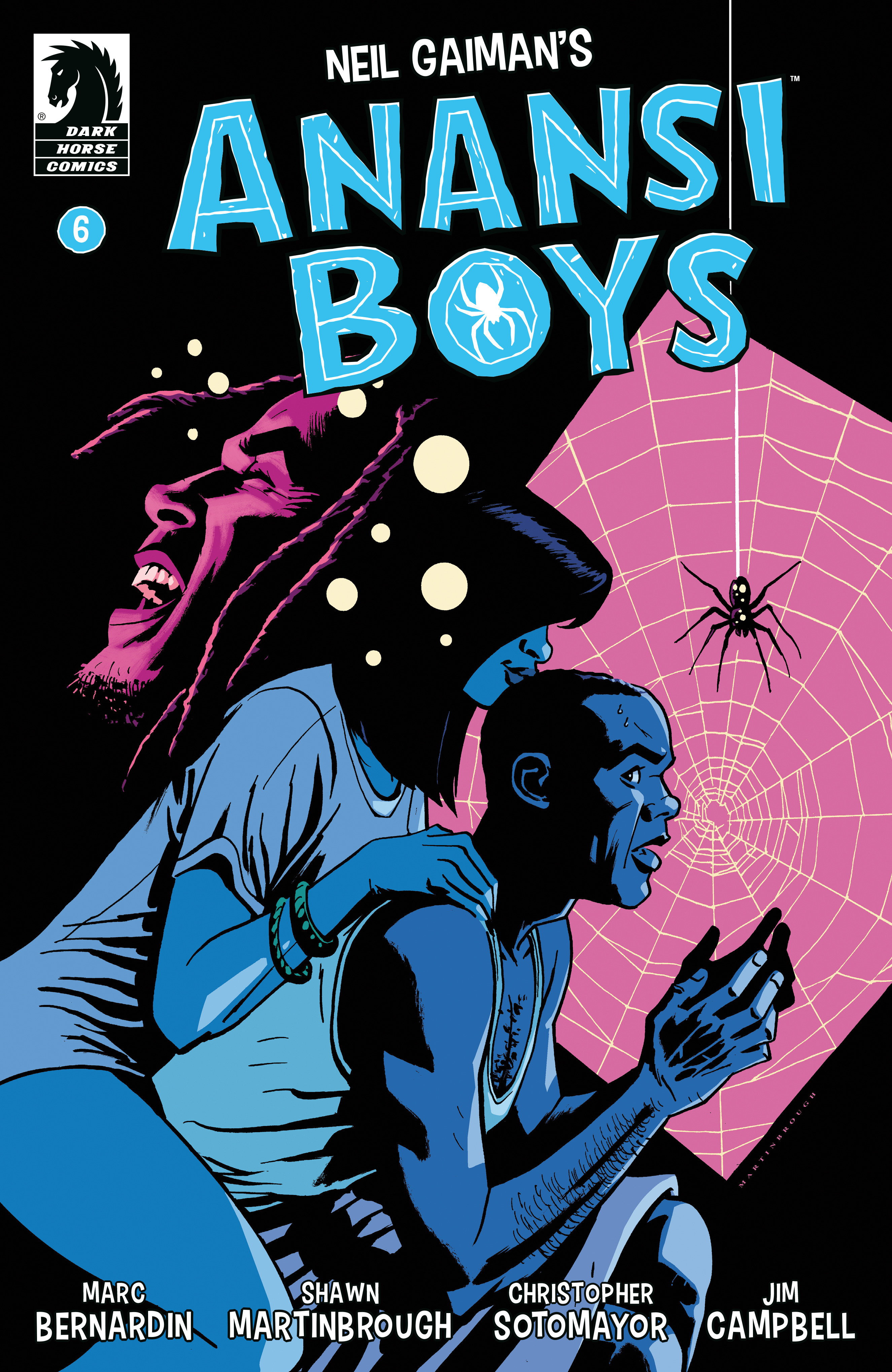 Anansi Boys #6 Cover B (Shawn Martinbrough)