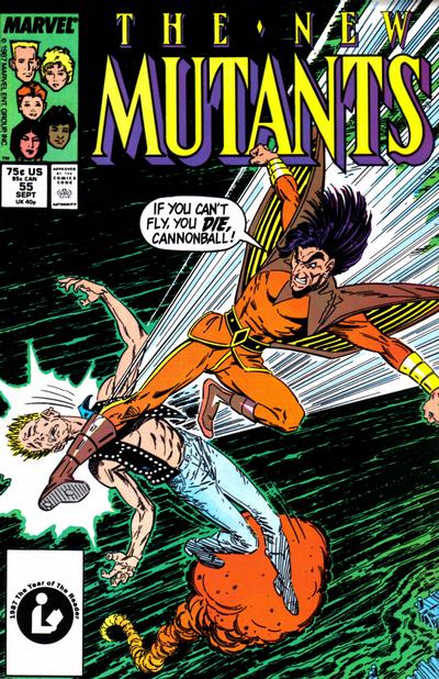 The New Mutants #55 [Direct]-Fine (5.5 – 7)