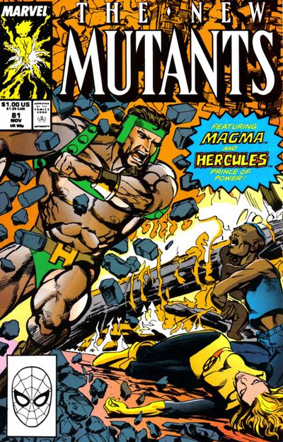 The New Mutants #81 [Direct]-Very Good (3.5 – 5)