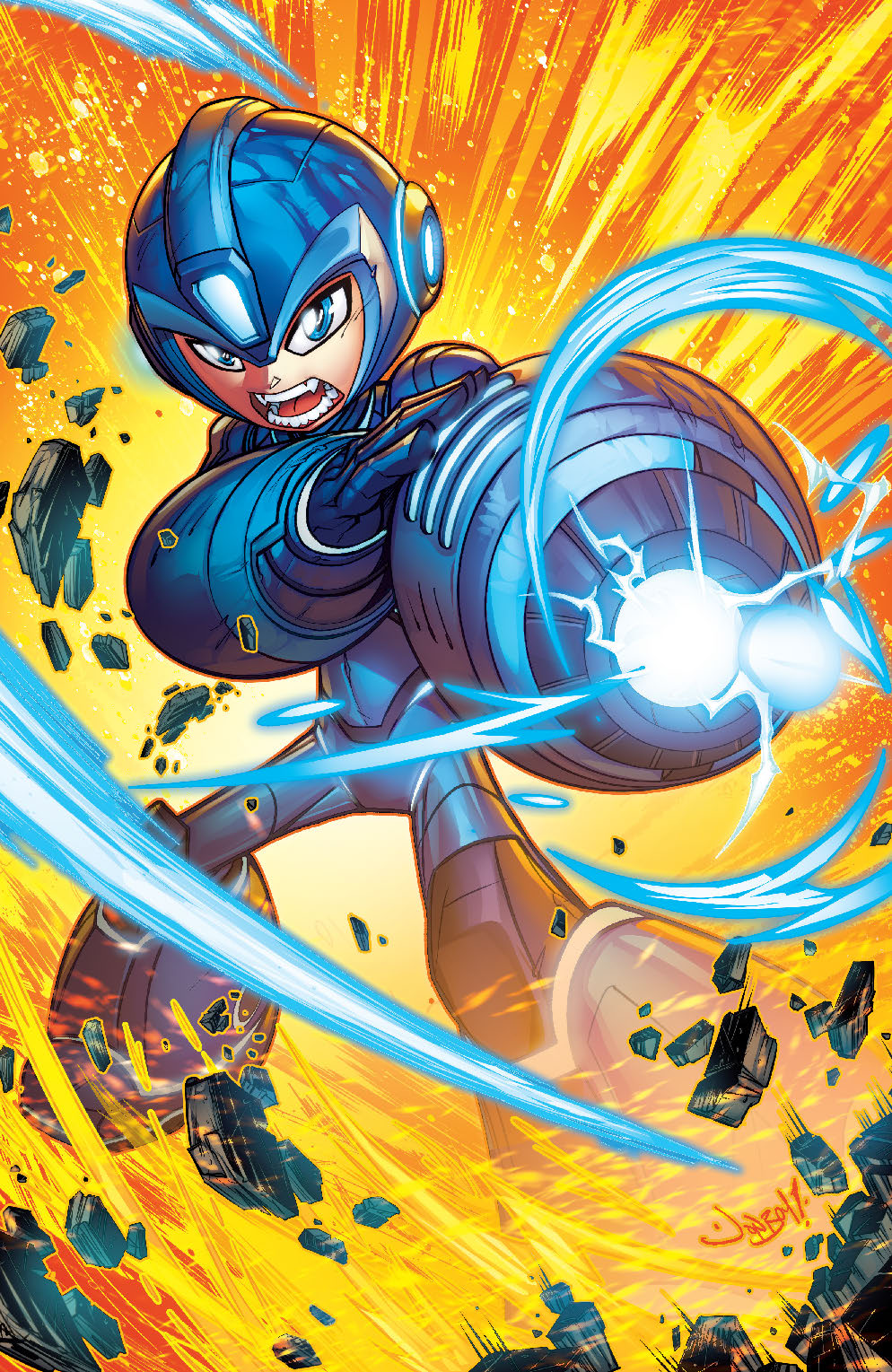 Mega Man Fully Charged #3 Cover C Meyers Variant