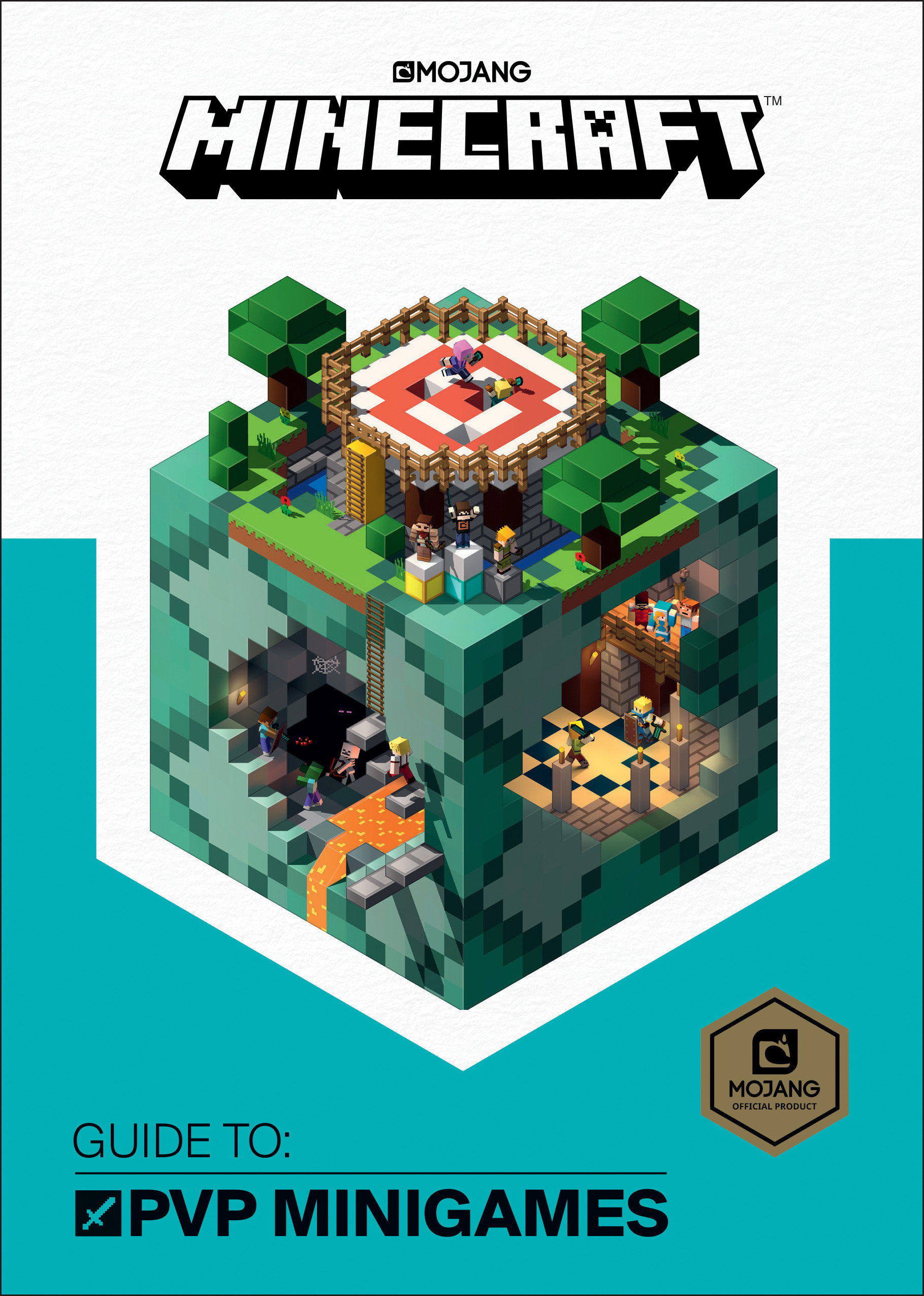 Minecraft Hardcover Book Volume 6 Guide to PvP Minigames