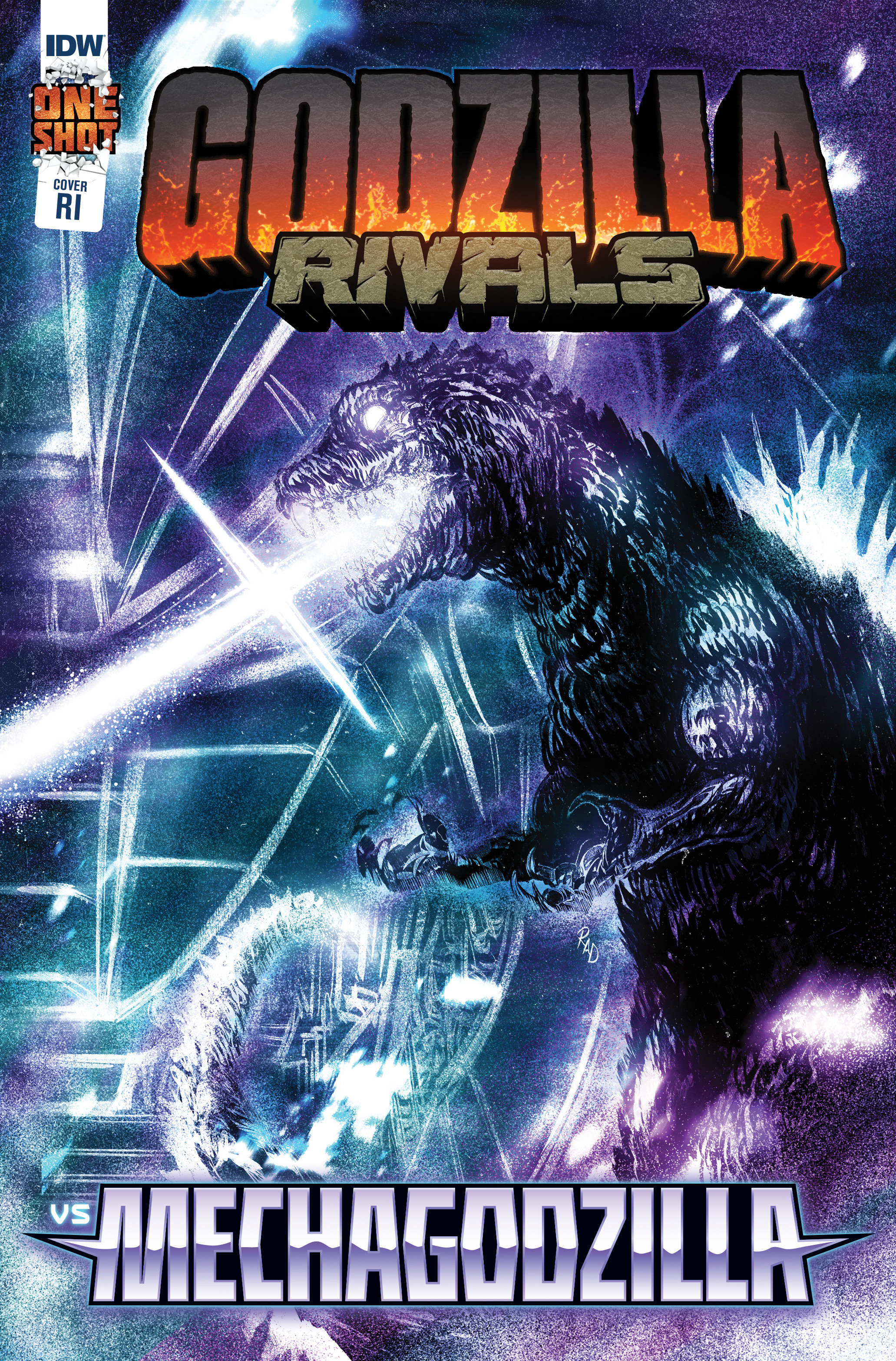 Godzilla Rivals #4 Vs. Mechagodzilla Cover Rad 1 for 10 Incentive