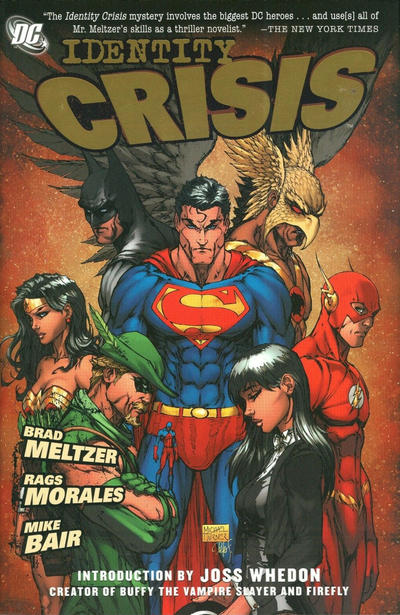 Identity Crisis Hardcover Direct Market Edition