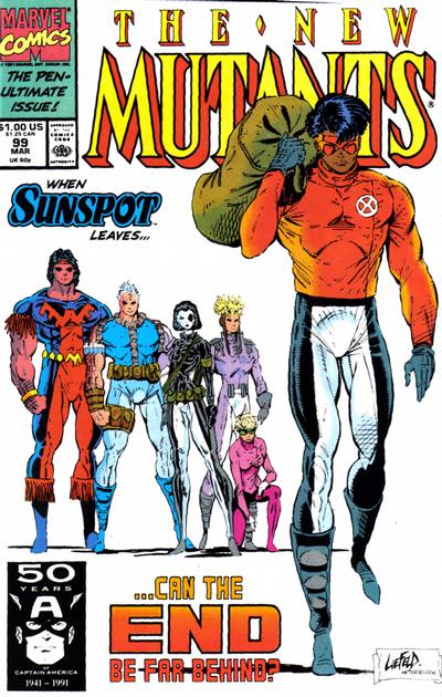 The New Mutants #99 - Vf/Nm 9.0