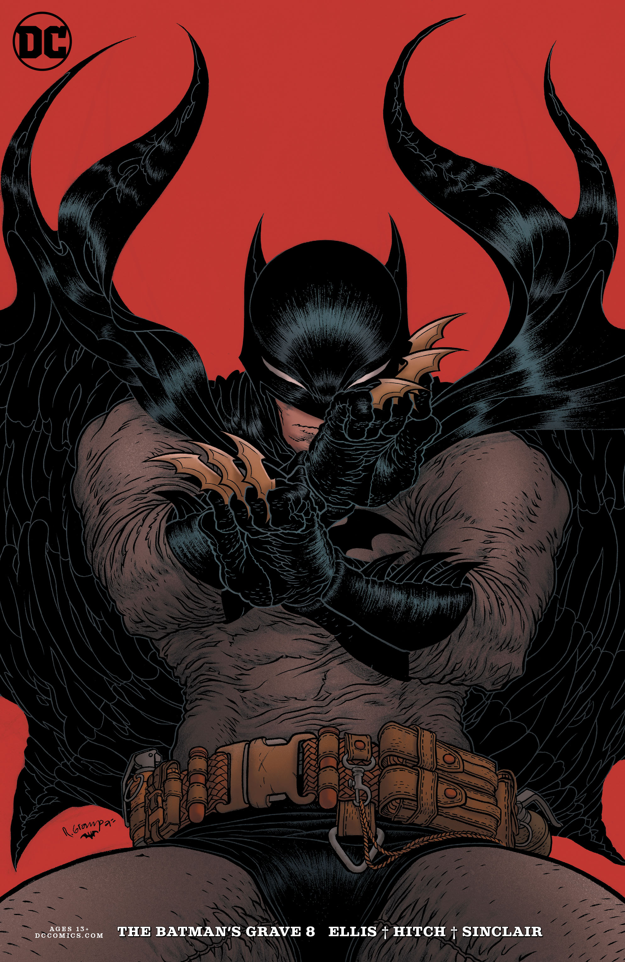 Batmans Grave #8 Card Stock R Grampa Variant Edition (Of 12)