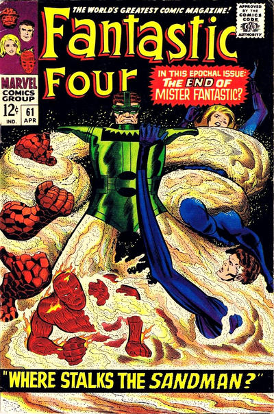 Fantastic Four #61 (1961)- Vg+ 4.5