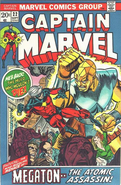 Captain Marvel #22 - Fn- 5.5