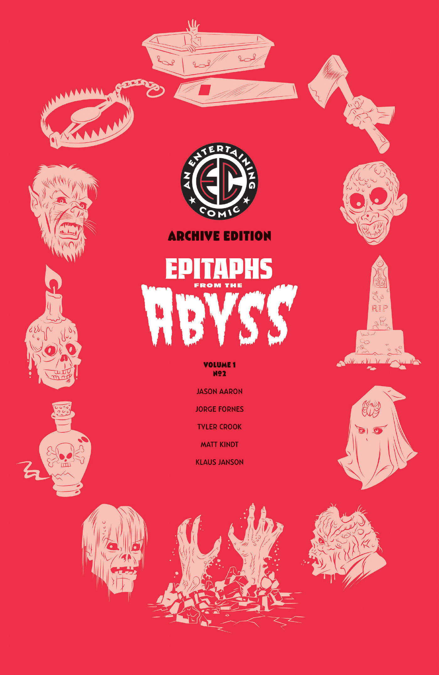 EC Epitaphs from the Abyss #2 Cover E 1 for 50 Incentive Rian Hughes Variant (Mature)