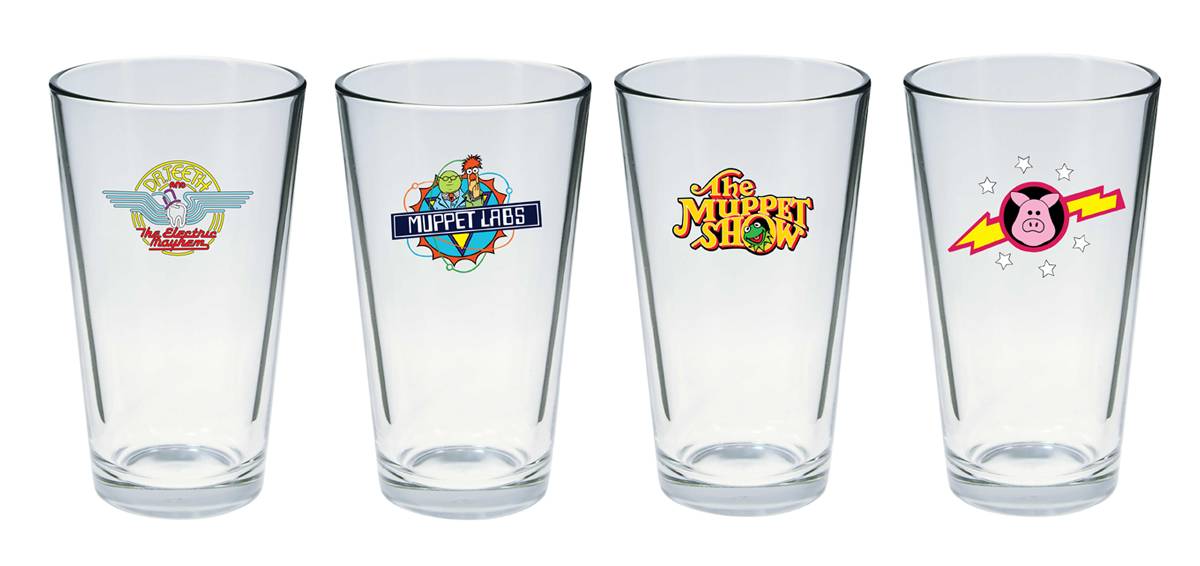 Muppet Show Electric Mayhem Pint Glass