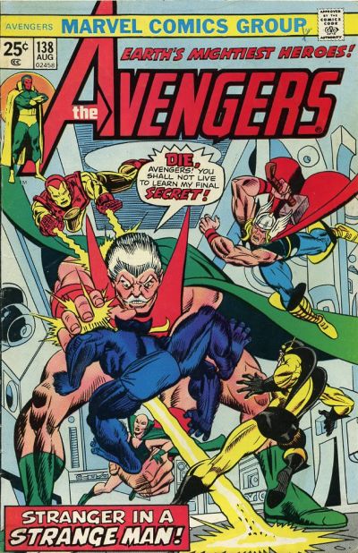 The Avengers #138  Fine/ Very Fine