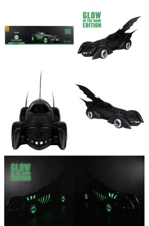 ***Pre-Order*** DC Multiverse Batman Forever Batmobile Glow In The Dark Edition (Gold Label)