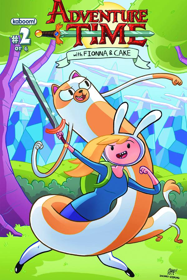 Adventure Time Fionna & Cake #2 Main Cover