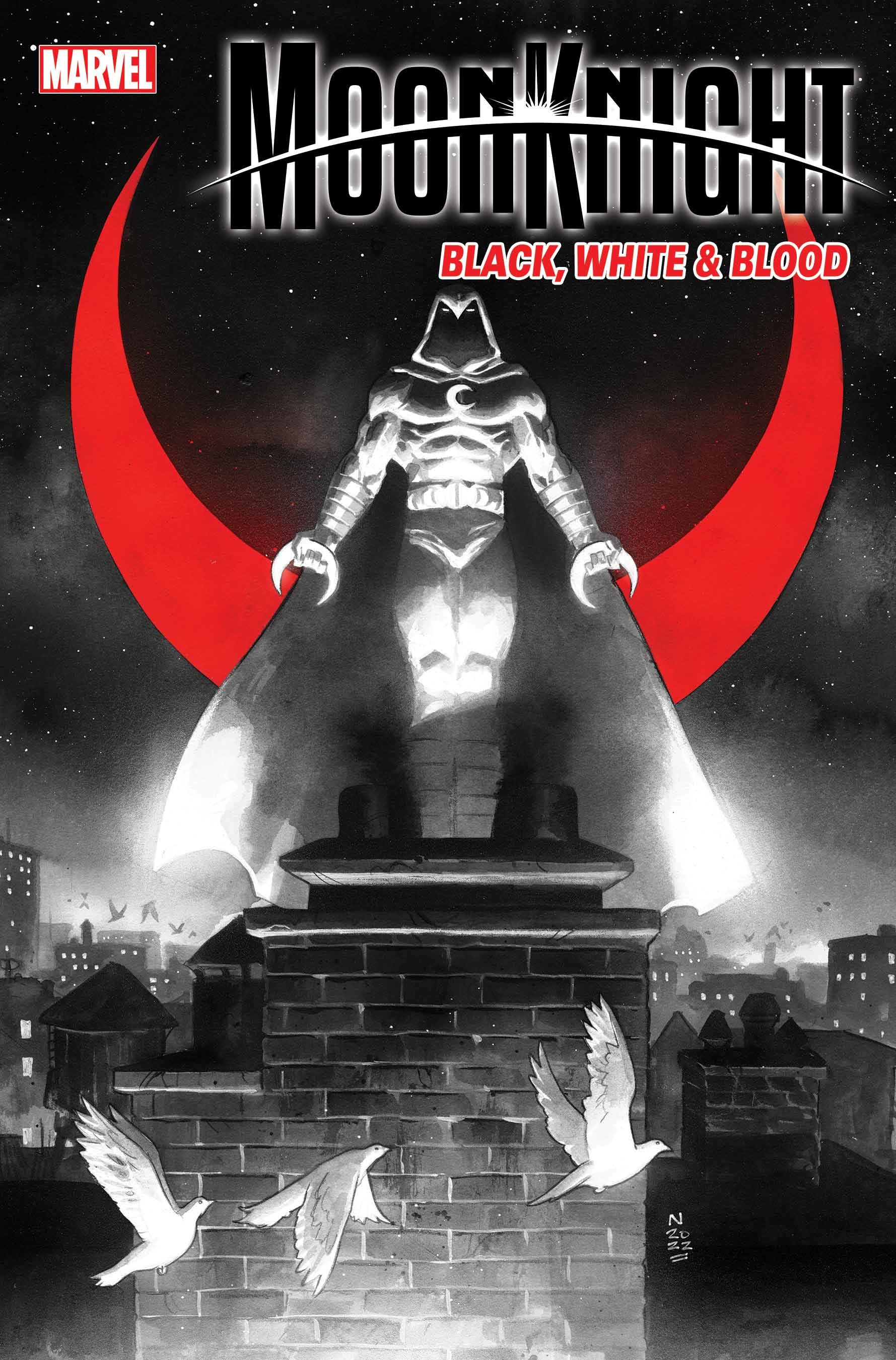 Moon Knight Black White Blood #3 Klein Variant (Of 4)