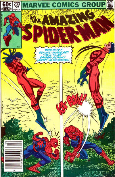 The Amazing Spider-Man #233 [Newsstand]- Very Good 