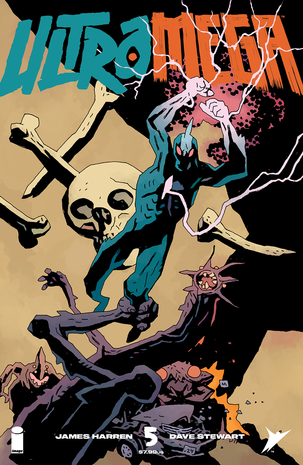 Ultramega by James Harren #5 Cover B Mike Mignola & Dave Stewart Variant (Mature) (Of 8)