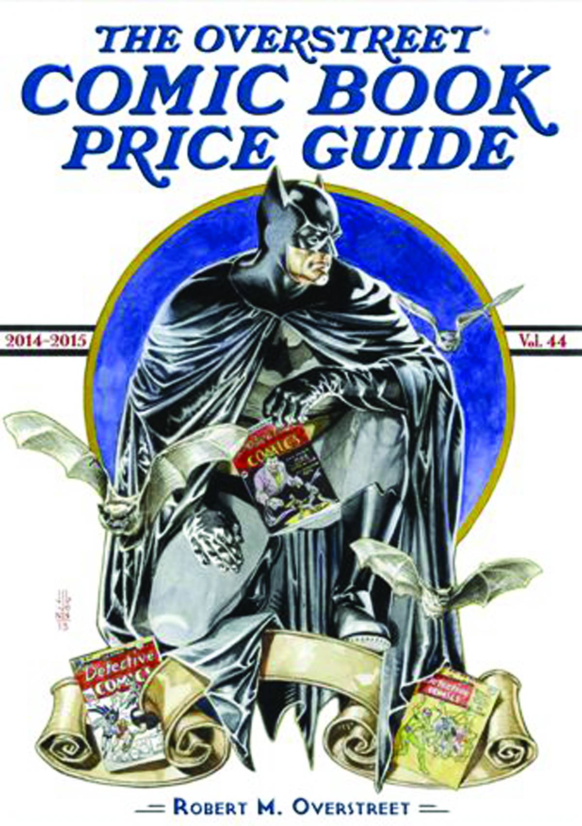 Overstreet Comic Book Pg Soft Cover Volume 44 Batman Cover