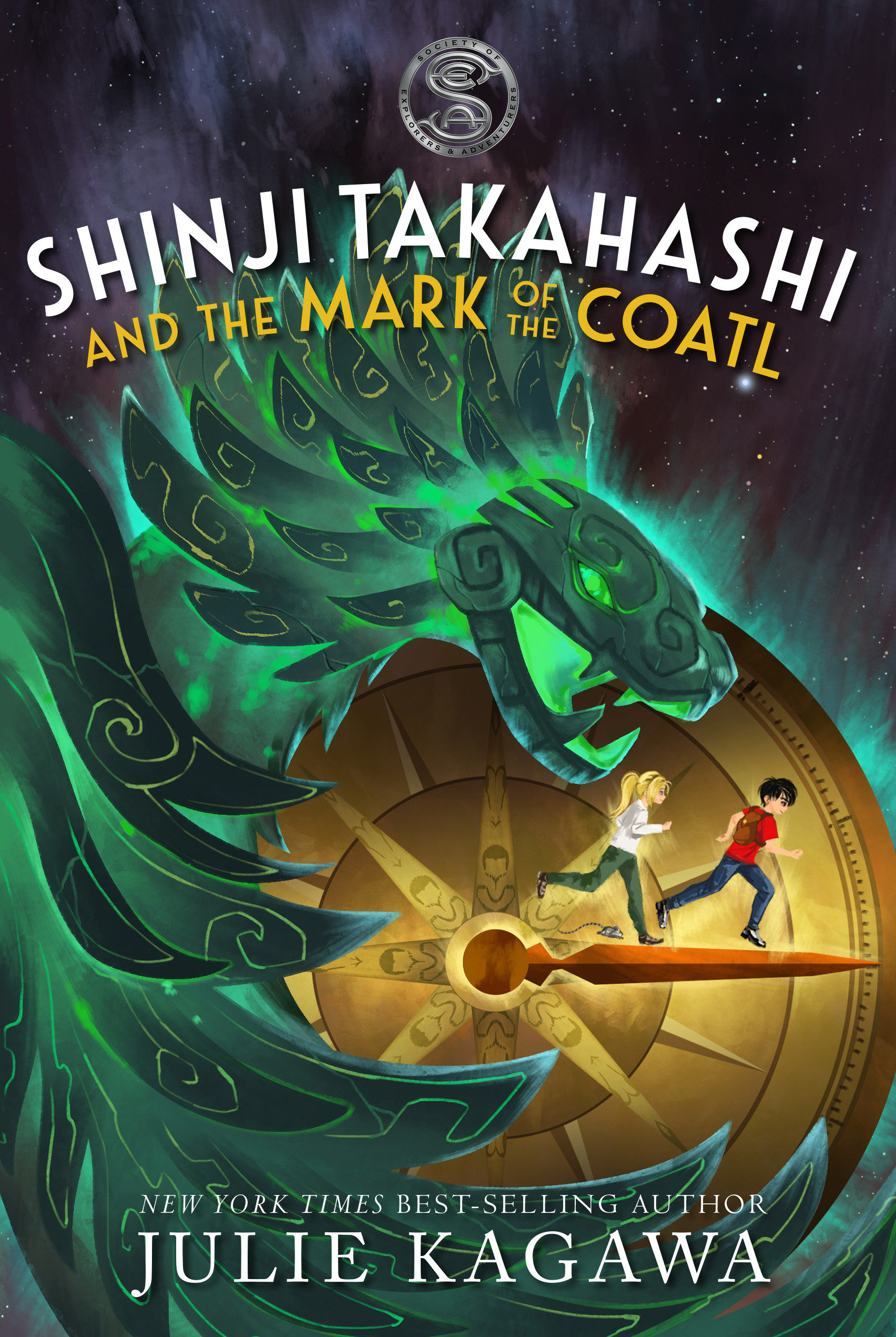 Shinji Takahashi and the Mark Of The Coatl (Hardcover Book)