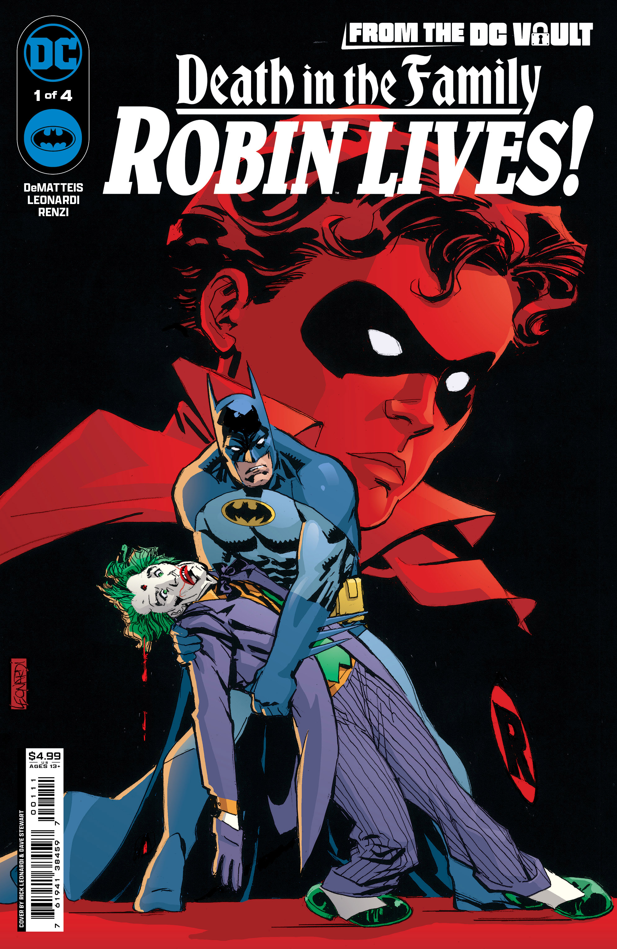 From the DC Vault Death in the Family Robin Lives! #1 Cover A Rick Leonardi