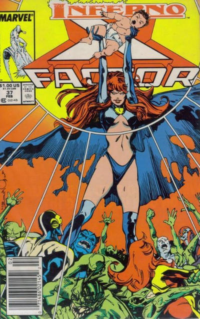 X-Factor #37 [Newsstand] - Fn+