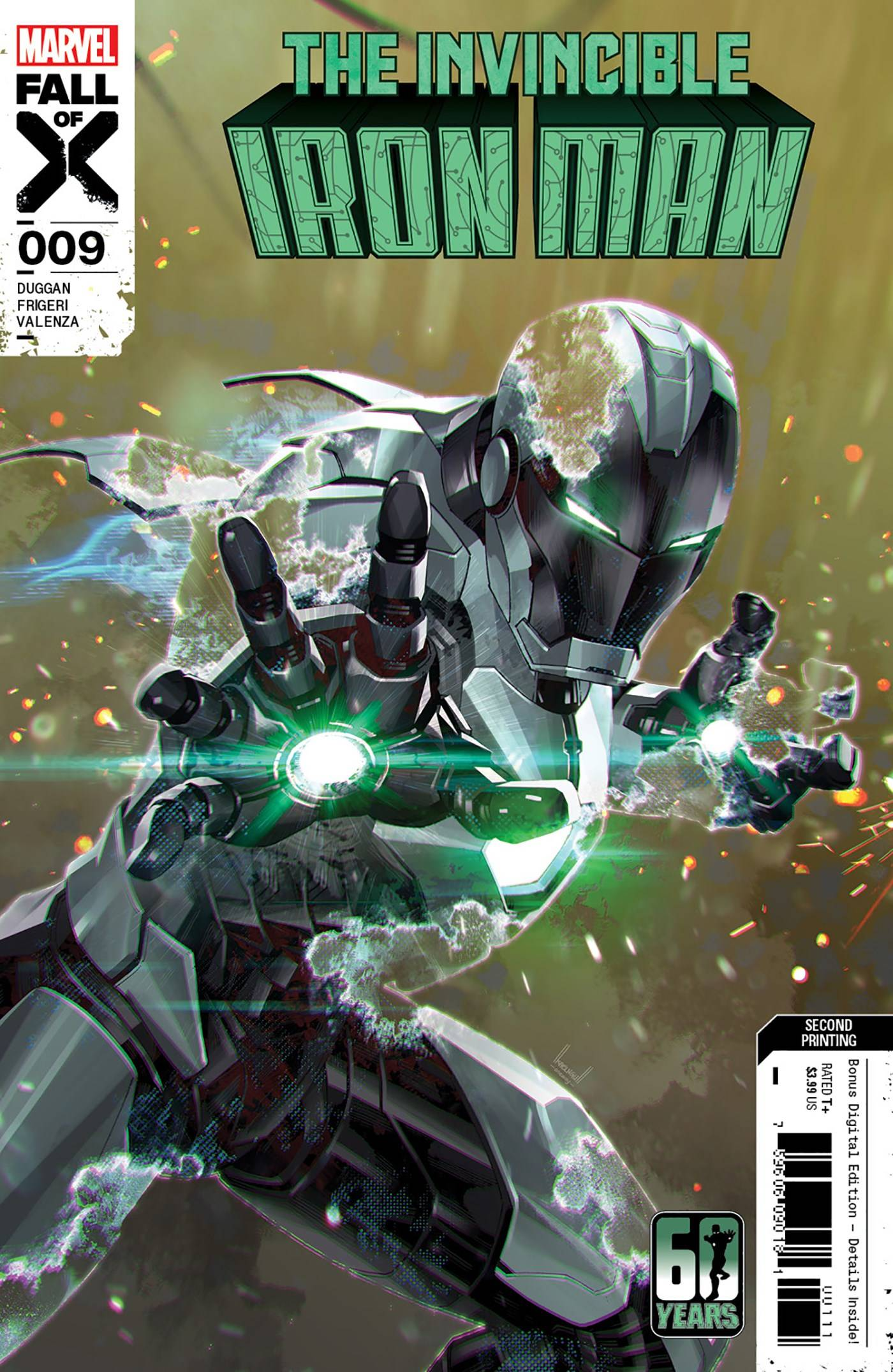 Invincible Iron Man #9 2nd Printing Kael Ngu Variant