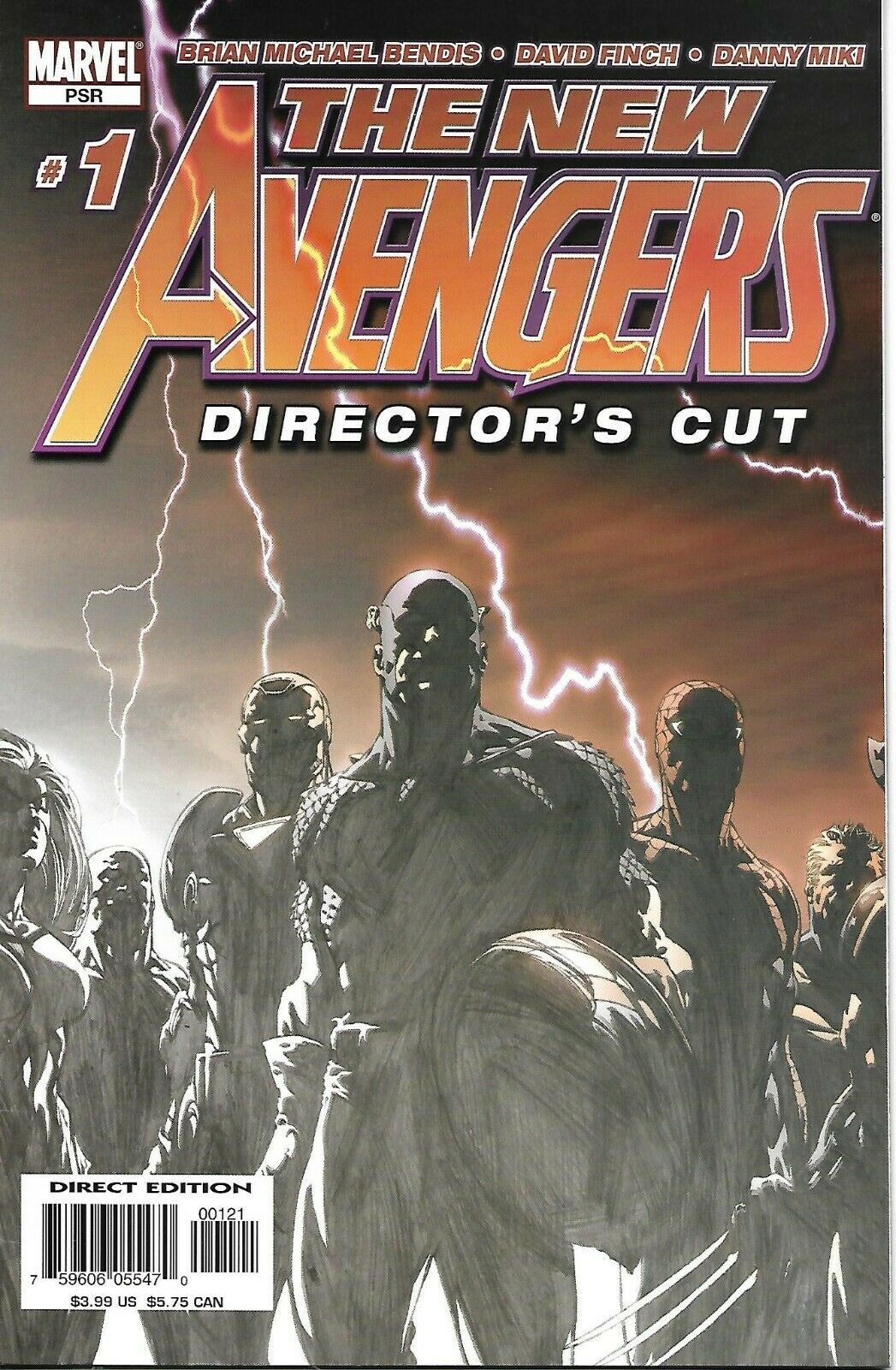 New Avengers #1 Directors Cut (2004)