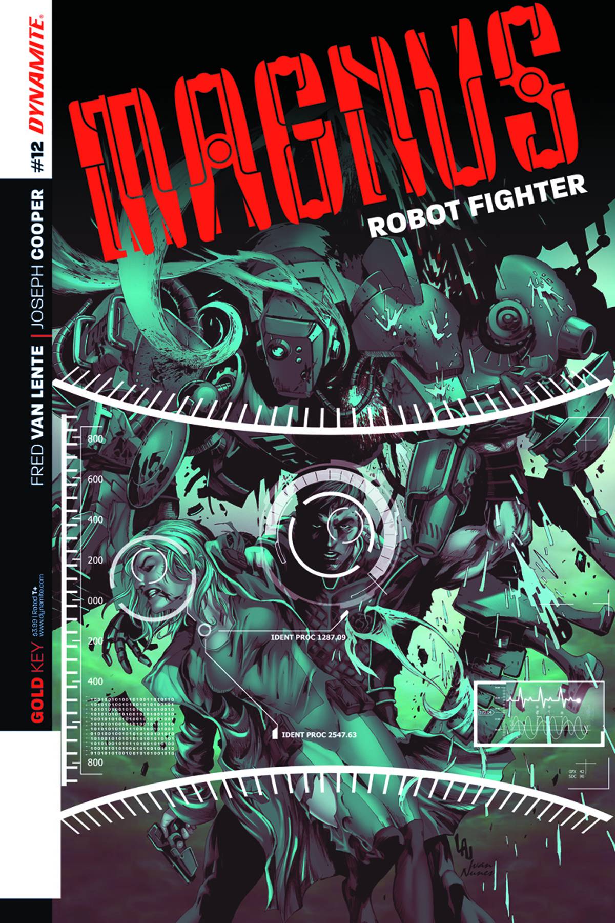 Magnus Robot Fighter #12 Cover A Lau Main