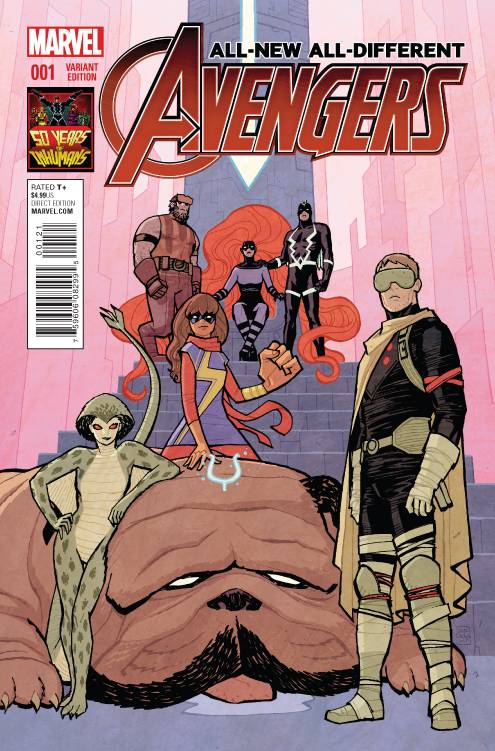 All New All Different Avengers #1 (Chiang Inhuman 50th Anniversary Variant) (2015)