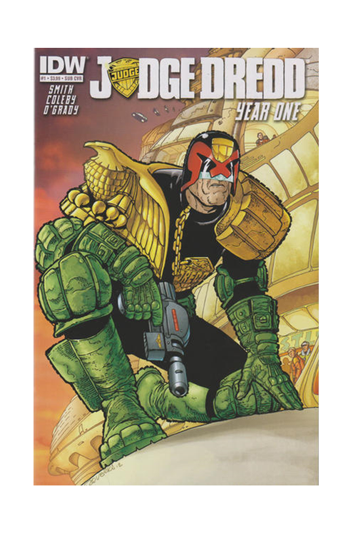 Judge Dredd Year One #1 Subscription Variant