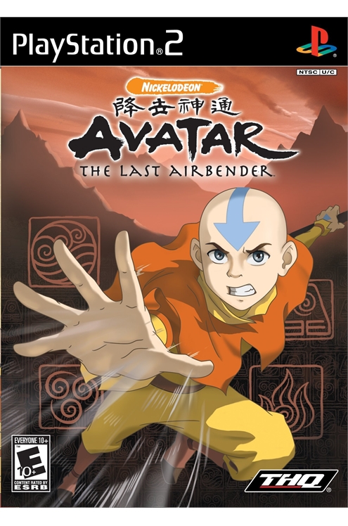 Playstation 2 Ps2 Avatar The Last Airbender