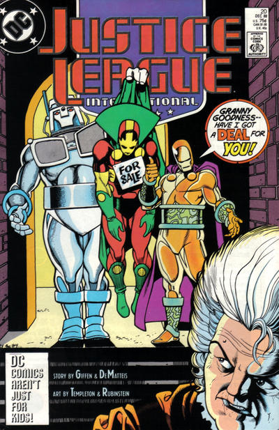 Justice League International #20 [Direct]-Near Mint (9.2 - 9.8)