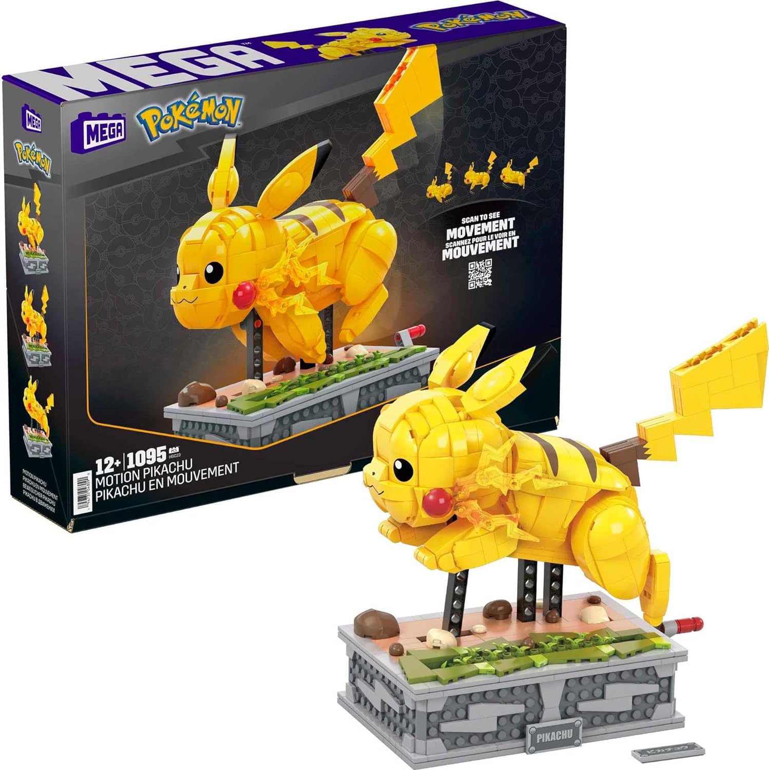 Mega Construx Pokemon Building Box Pikachu