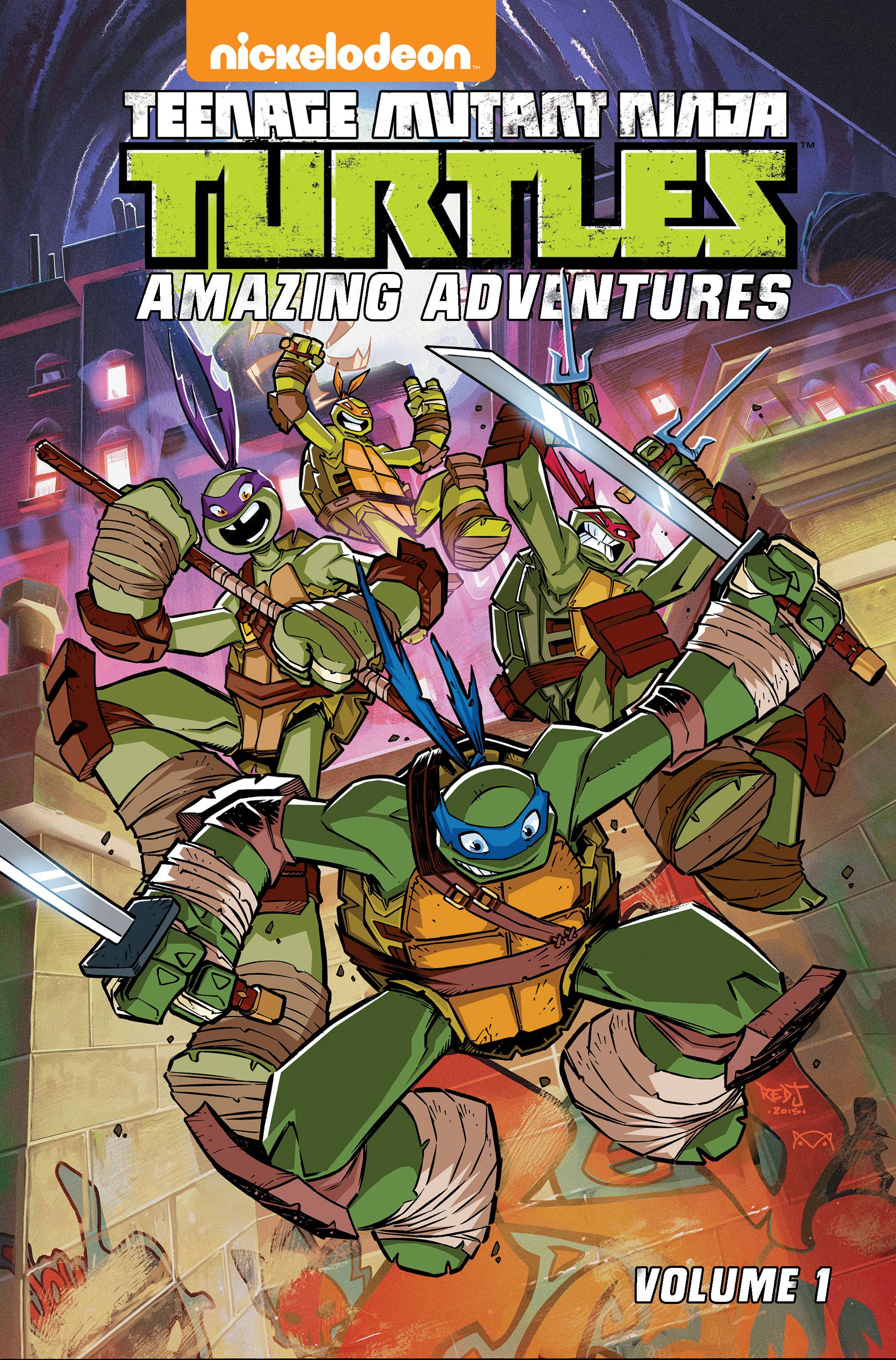 Teenage Mutant Ninja Turtles Amazing Adventures Graphic Novel Volume 1