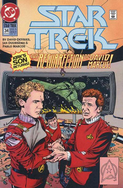 Star Trek #34 [1989, Direct]-Very Good (3.5 – 5)