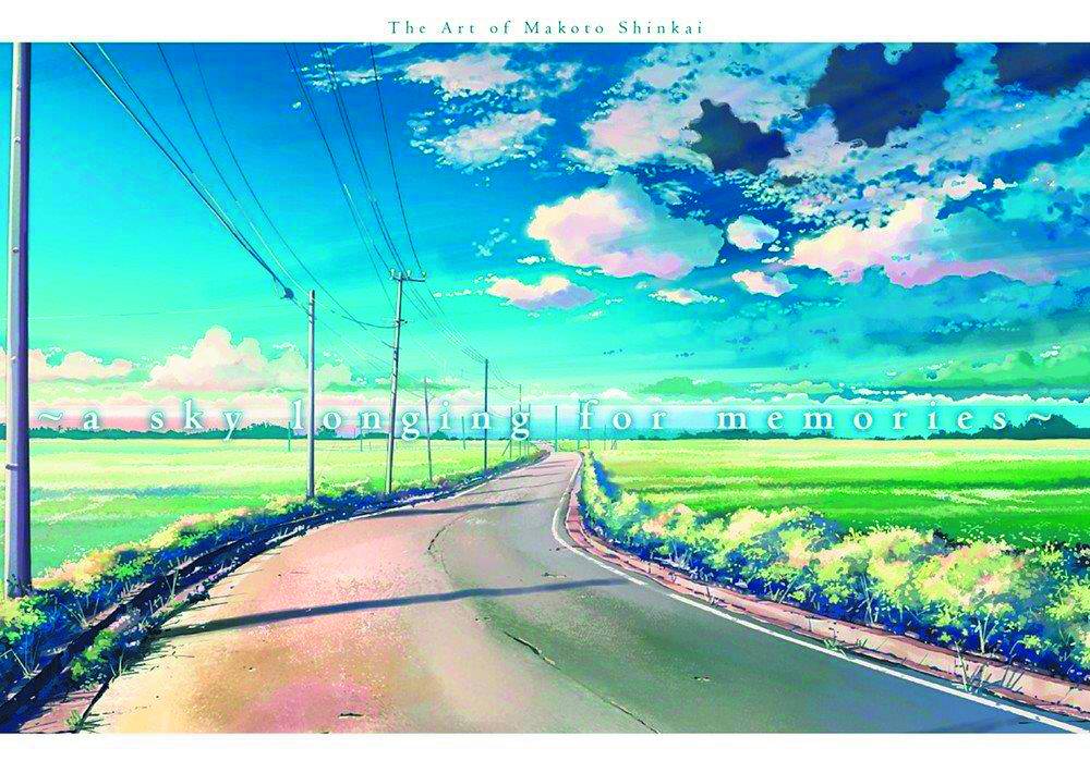 Sky Longing for Memories Art of Makoto Shinkai Soft Cover