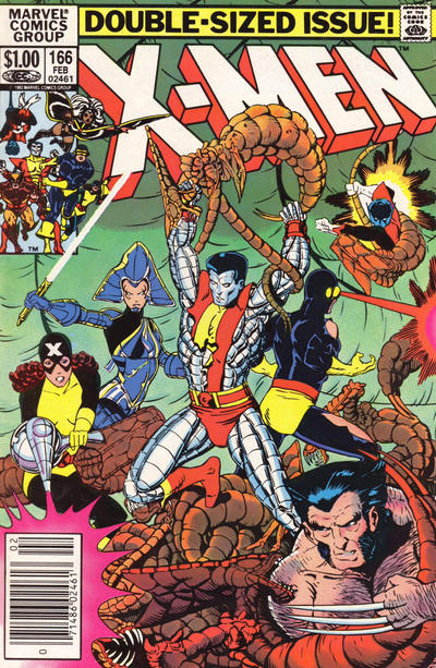 The Uncanny X-Men #166 [Newsstand]-Very Good (3.5 – 5)