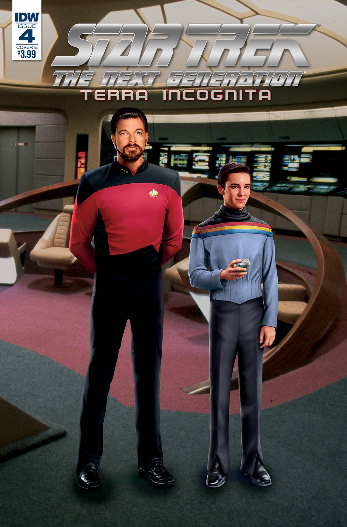 Star Trek Tng Terra Incognita #4 Cover B Photo