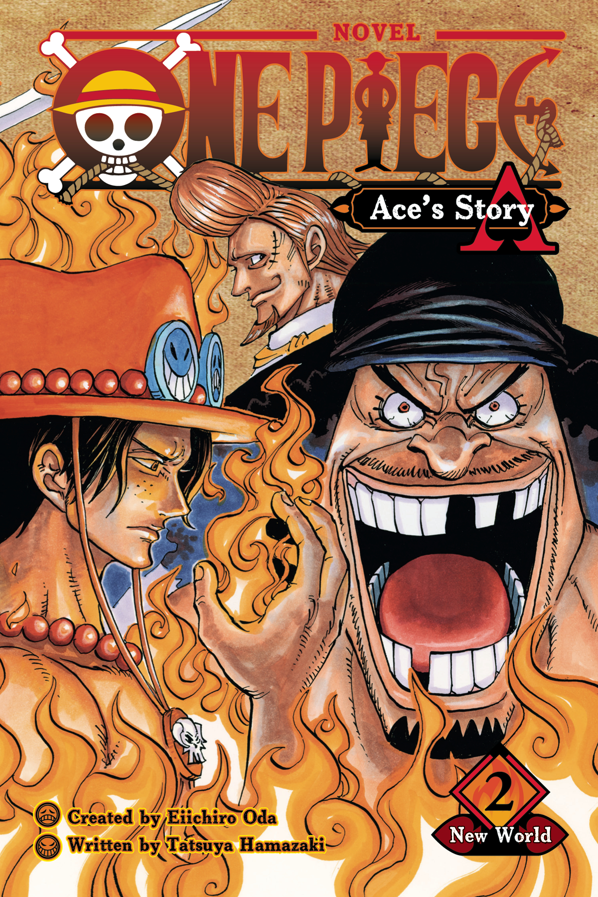 One Piece Aces Story Novel Soft Cover Volume 2 Spade Pirates