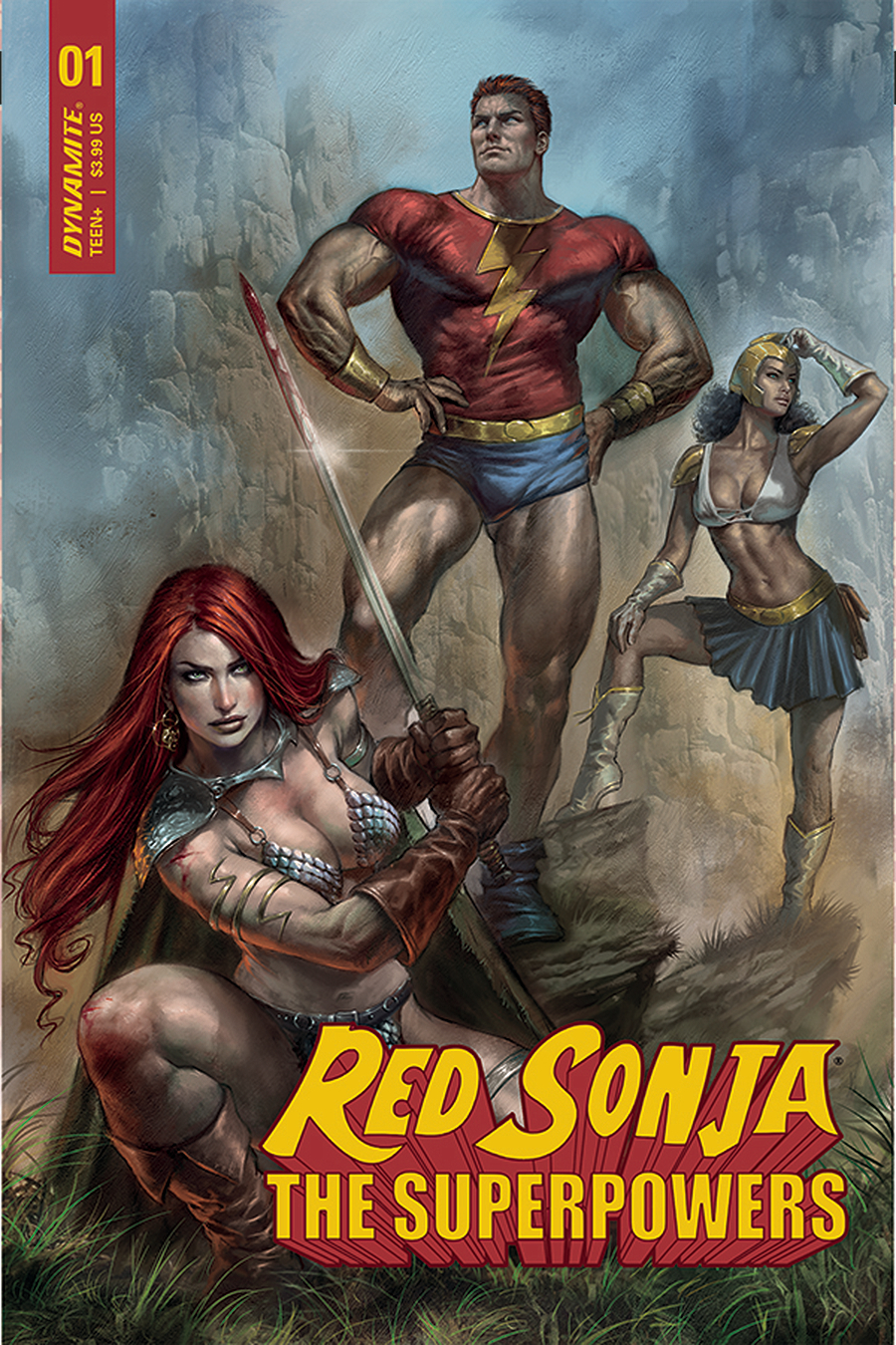 Red Sonja The Superpowers #1 Cover A Parrillo