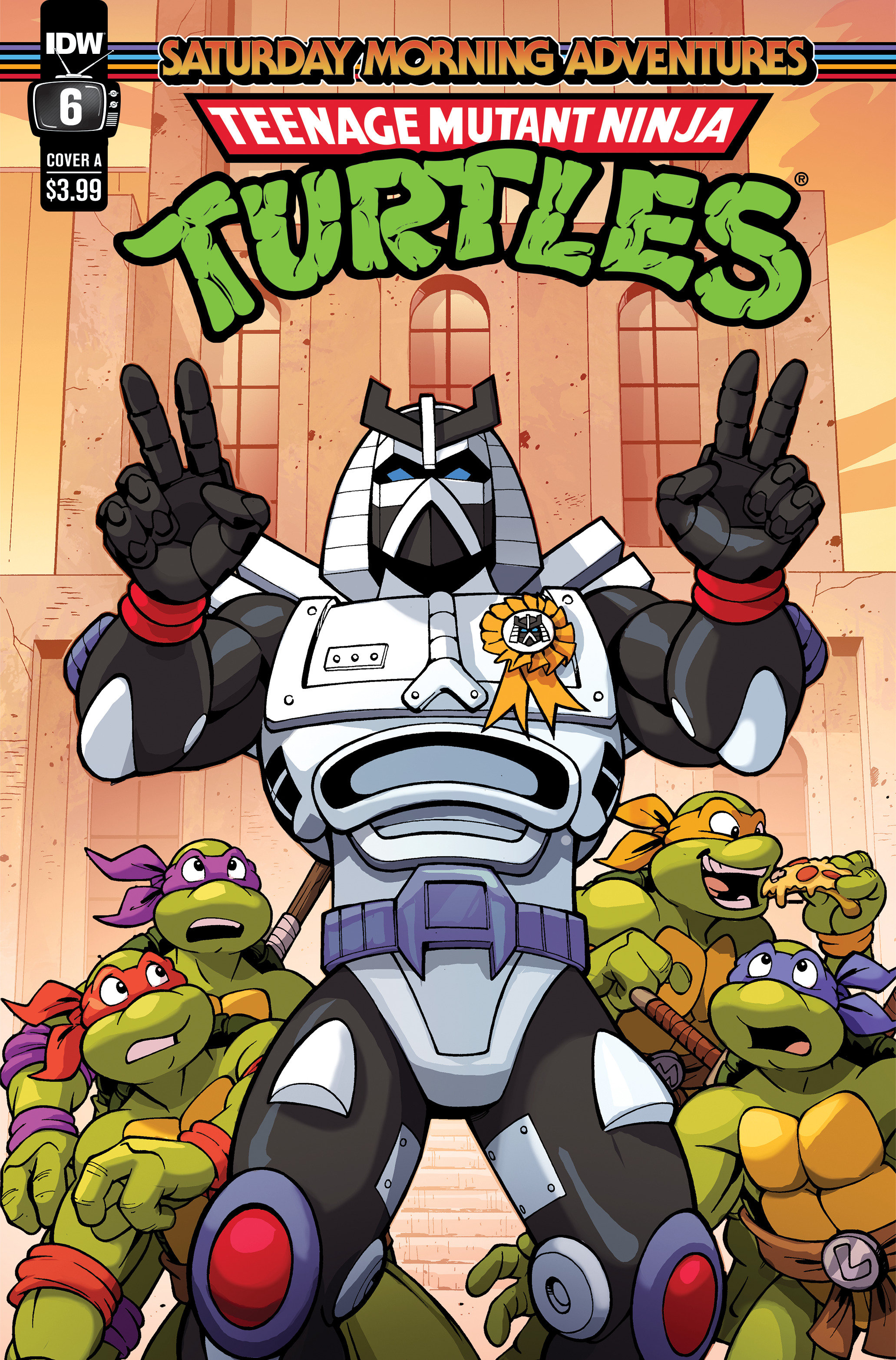 Teenage Mutant Ninja Turtles Saturday Morning Adventures Continued! #6 Cover A Lawrence