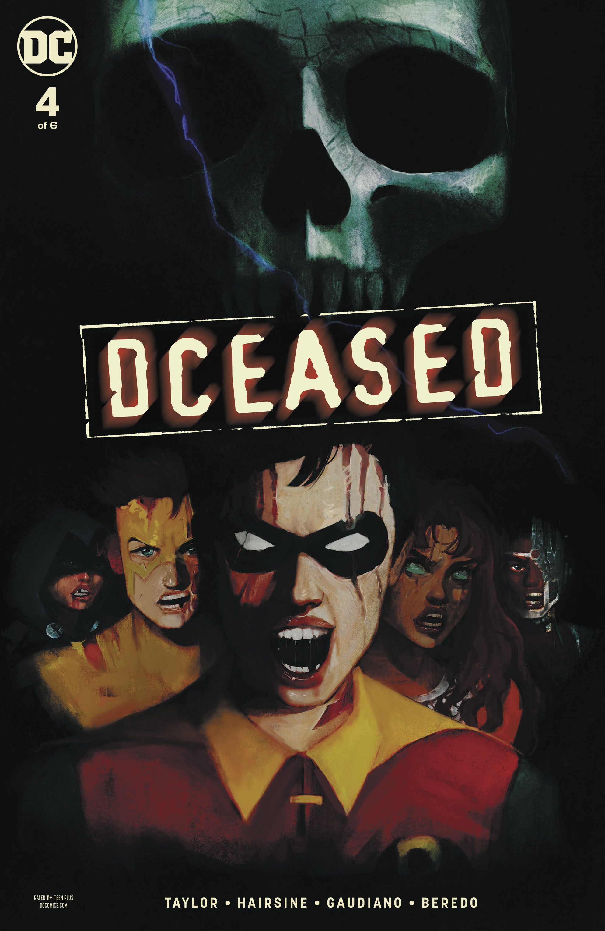 DCeased #4 Card Stock Horror Variant Edition (Of 6)