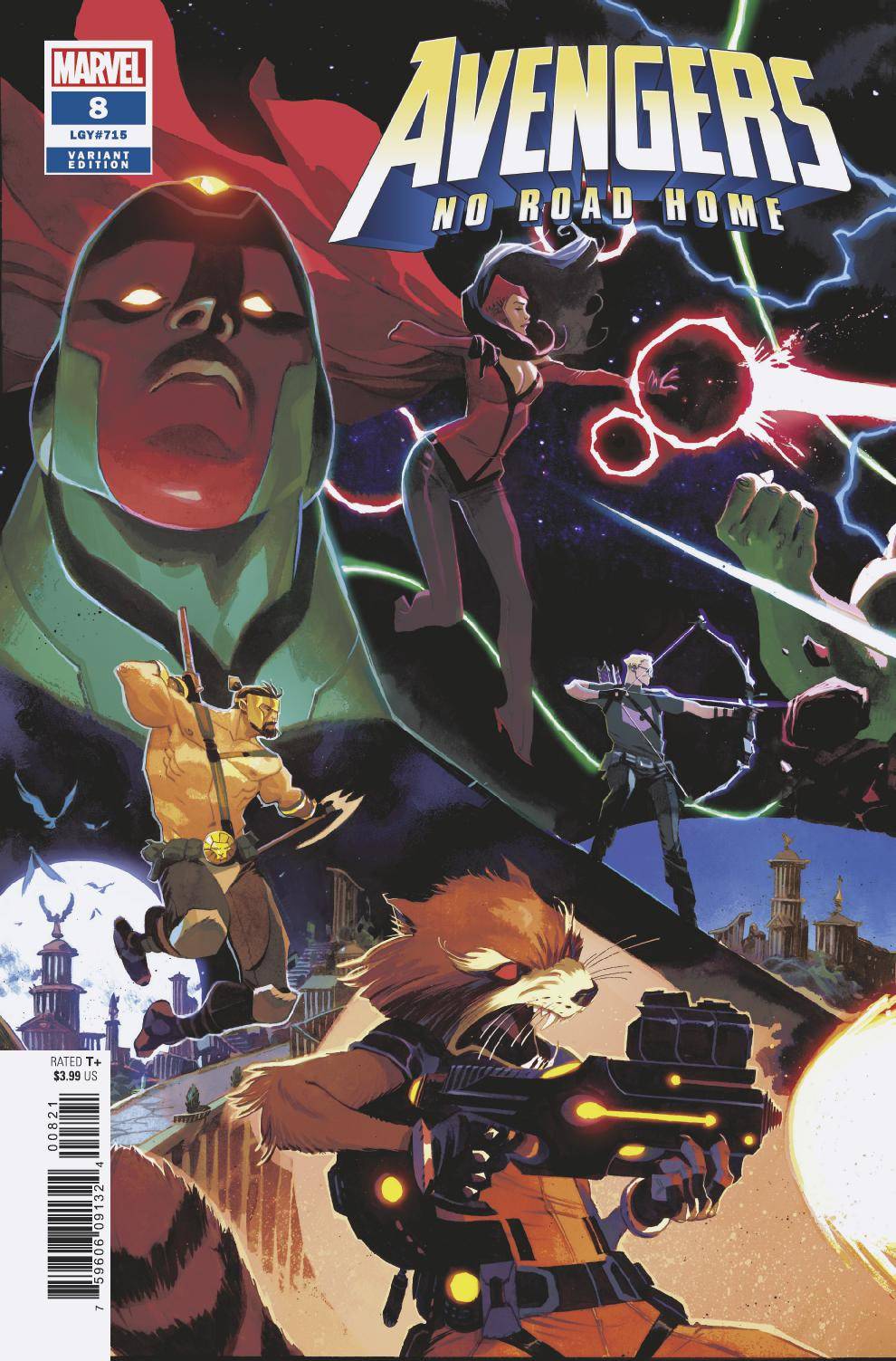 Avengers No Road Home #8 Scalera Connecting Variant (Of 10)